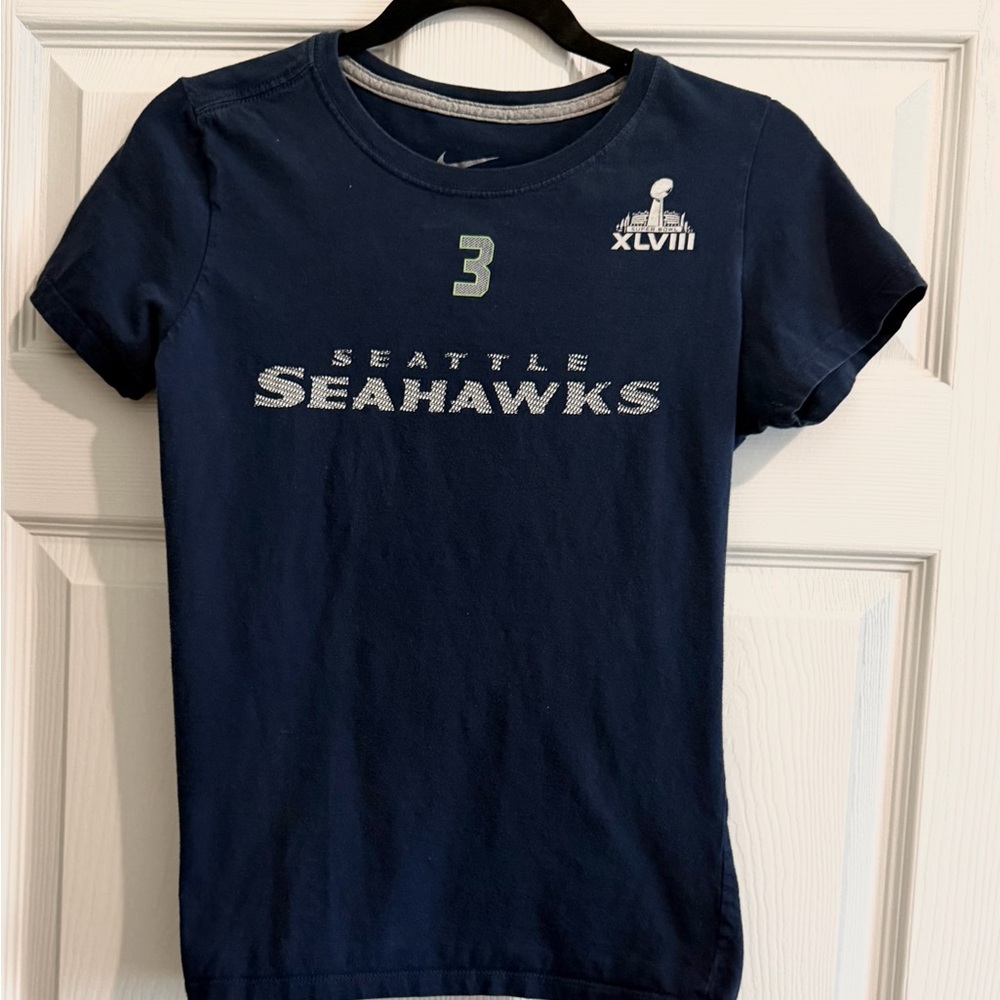 Nike Women’s Seattle Seahawks Navy T-Shirt